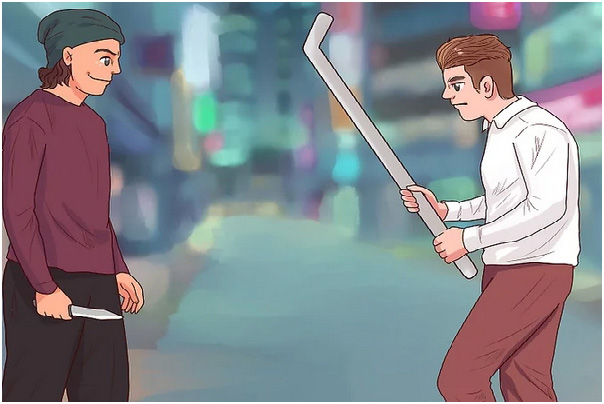  دفاع شخصی دربرابر چاقو