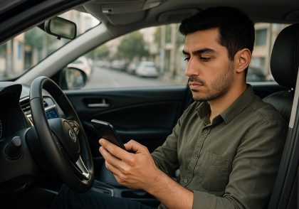 استفاده رانندگان از خدمات آنلاین خودرو