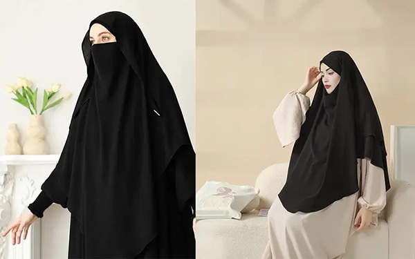 مقنعه خمار عربی مناسب اربعین